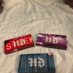 X3 urban decay on the run mini palettes